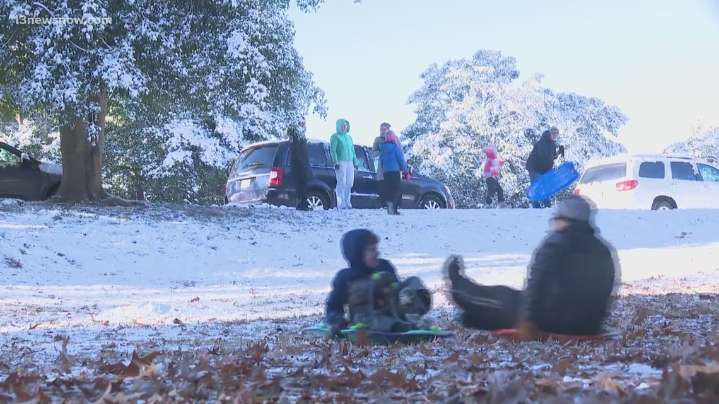 Virginia off to a snowy start: Early December delivers more snow than major Northeast cities
