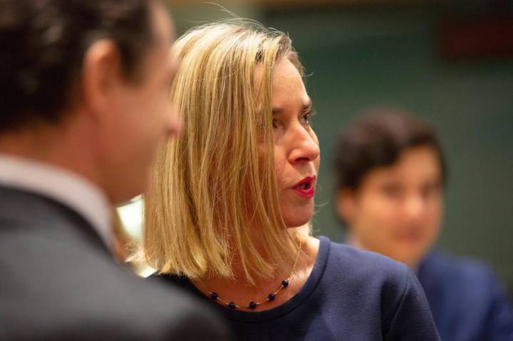 La exjefa de política exterior de UE Federica Mogherini es acusada de corrupción en caso de fraude