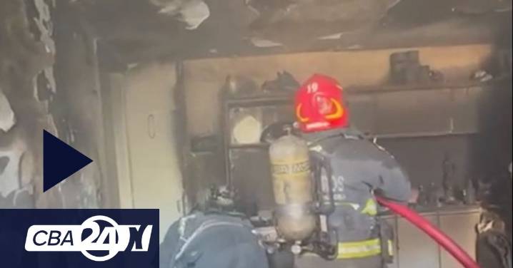 Murió un perro por el incendio en un departamento en barrio Observatorio