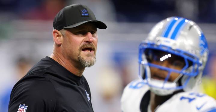 Dan Campbell speaks interception into existence… again