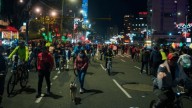 Ciclovía nocturna de navidad 2025 en Bogotá