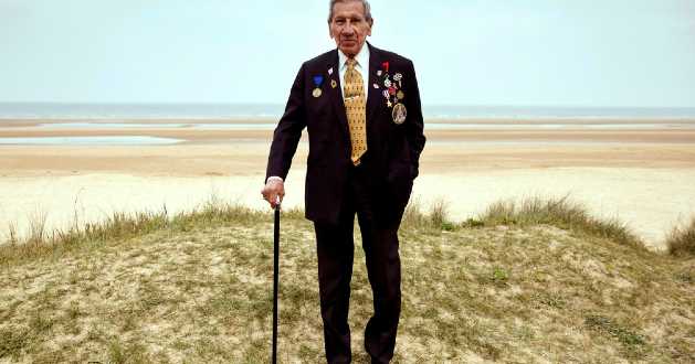 D-Day veteran Charles Shay, who saved lives on Omaha Beach, dies at 101 in France