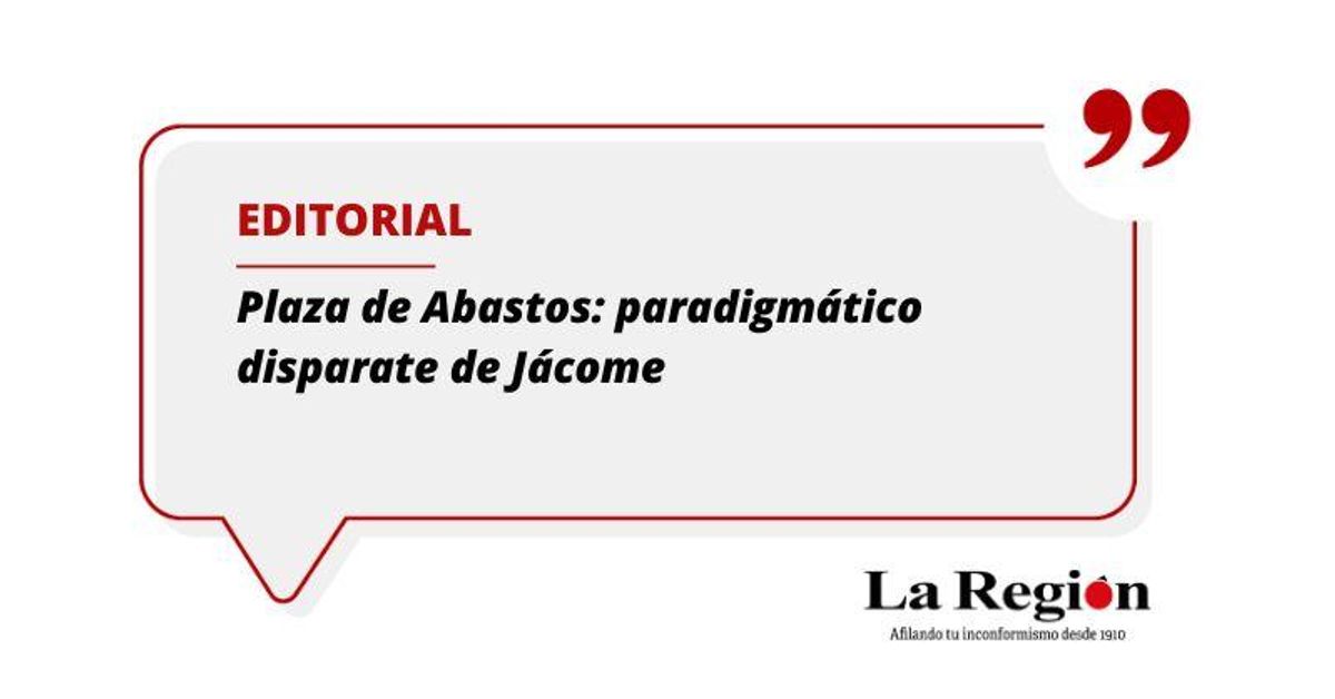 Plaza de Abastos: paradigmático disparate de Jácome