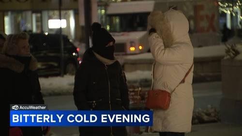 Chicago weather forecast today: Bitterly cold temperatures move into area, wind chill feels below zero