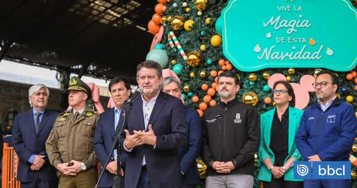 Gobierno de Santiago lanza Plan Navidad Segura 2025 para reforzar la seguridad en Estación Central