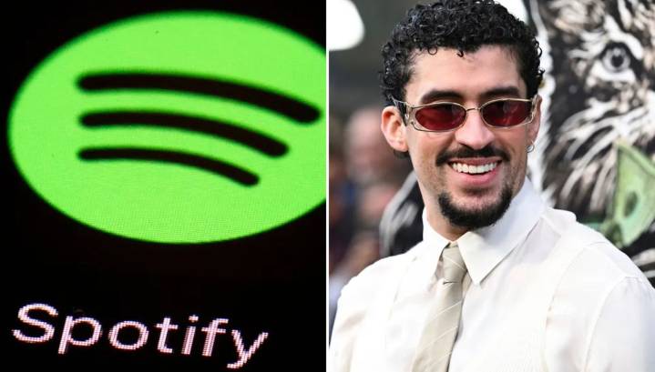 Bad Bunny tops 2025 Spotify Wrapped