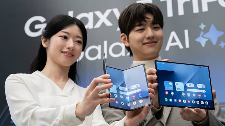 Samsung launches its first multi-folding phone as competition from Chinese brands intensifies