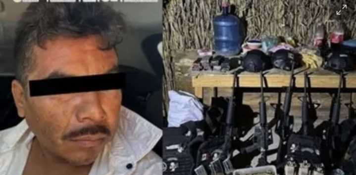 Detienen a “El Cali”, principal proveedor de armas de célula delictiva de “Los Cromos”