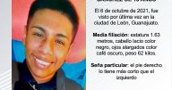 Se busca a Hugo Eduardo Medina Sánchez de 18 años
