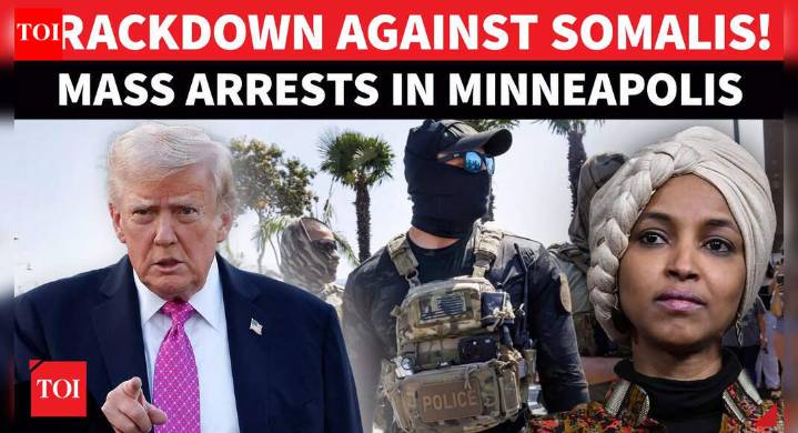 Minneapolis Crackdown: Somalis Arrested On Trump Orders; Ilhan Omar Deportation To Follow?