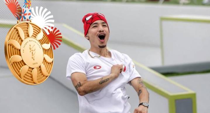 ¡En lo más alto del skate! Angelo Caro ganó medalla de oro en los Juegos Bolivarianos