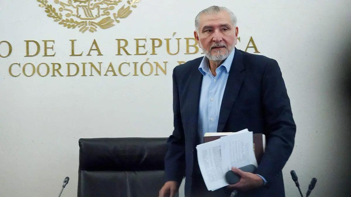 Adán Augusto reclama a Google por videos falsos con imagen de Sheinbaum