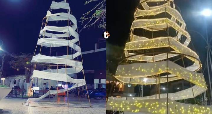 ¡Indignación en Chiclayo! Polémico árbol navideño desata ira de vecinos: “Es una burla” La estructura instalada en el Parque Principal generó rechazo desde el primer día. Comentarios de vecinos, pérdi