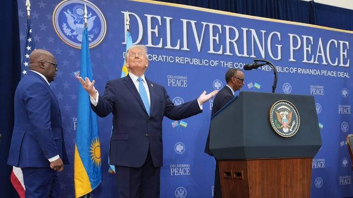 Trump proclama la paz entre Ruanda y la República Democrática del Congo