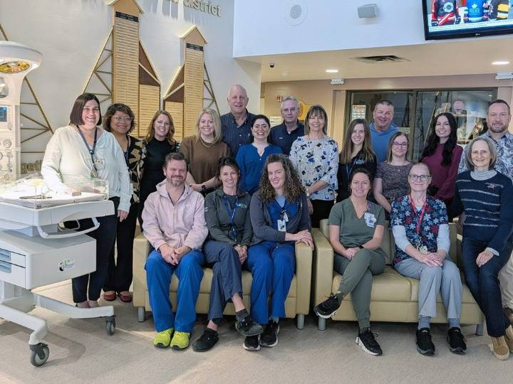 Community support funds infant warmers for emergency newborn care