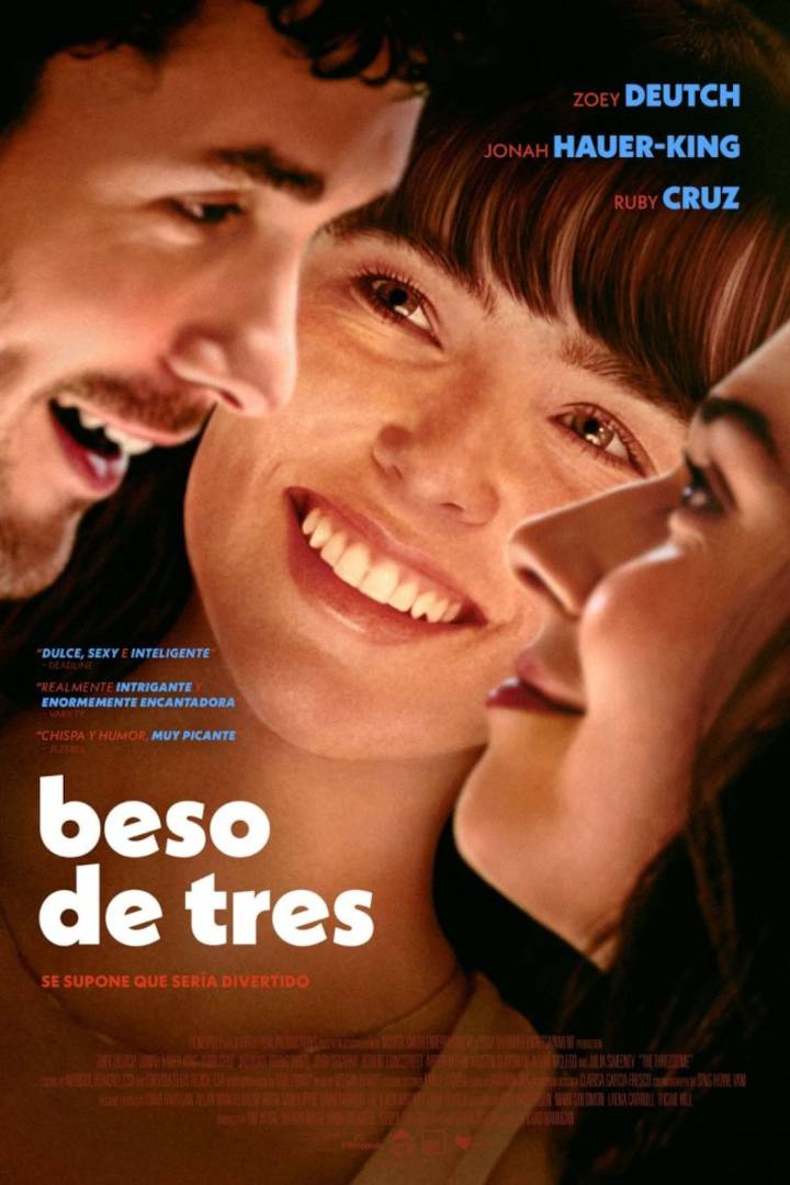 “Beso de Tres”: Una comedia sobre el amor casual y sus consecuencias