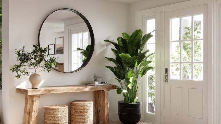 Colocar un espejo cerca de la puerta de entrada: para qué sirve y qué errores hay que evitar