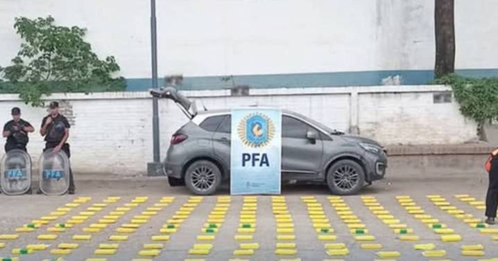 Otro golpe al narcotráfico en el norte: secuestran 200 kilos de cocaína y hay dos detenidos