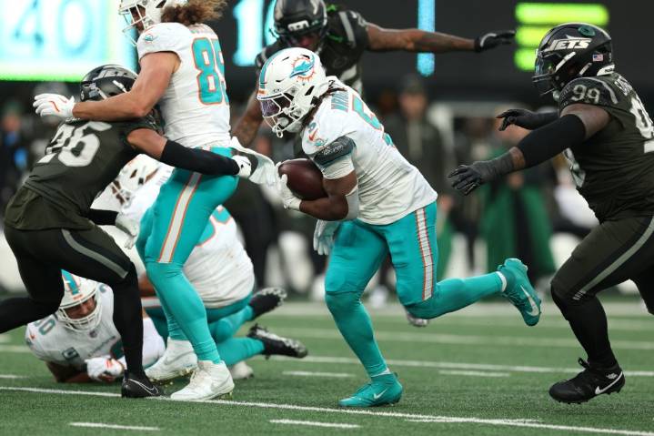 Grading the Dolphins' 34-10 victory over New York Jets