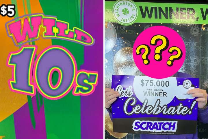 Yakima Resident Wins $75,000 on Washington Lottery Scratch Ticket