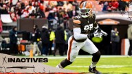 Browns announce inactives for Week 15 vs. the Bears