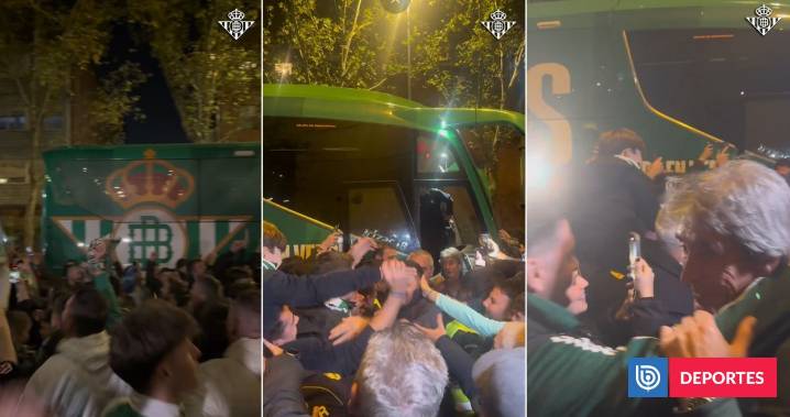 El héroe Pellegrini: así fue el impresionante recibimiento de los hinchas del Betis tras ganar clásico