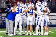 A BYU-Notre Dame matchup appeared likely in the Pop-Tarts Bowl, but then it wasn't as the snubbed Irish withdrew from bowl consideration