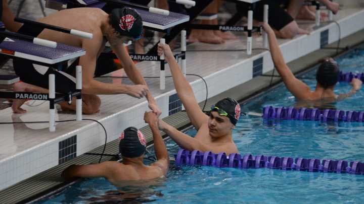 Monroe boys swimmers off to 3-0 start as Hay, Adams each win twice