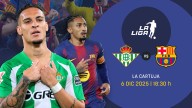 Betis-Barcelona: prueba de fuego