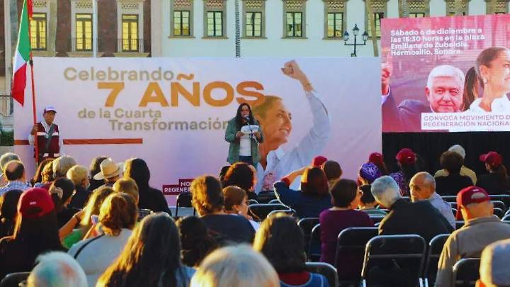 Se suma Sonora a festejo nacional de aniversario de la Cuarta Transformación