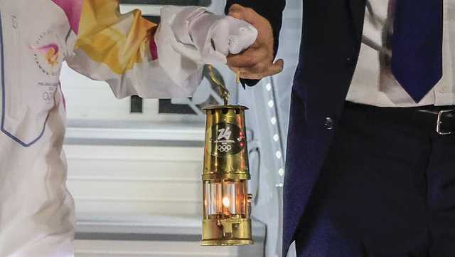 Olympic flame for Milan Cortina Winter Games arrives in Italy