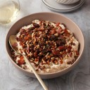 Goat Cheese, Bacon and Date Dip