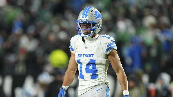 Amon-Ra St. Brown did not practice on Monday with ankle injury