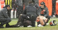 Browns center Ethan Pocic likely lost for the season with a ruptured Achilles