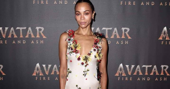 Zoe Saldana’s Chanel Gown With Bold Neckline Is Perfect for Spring