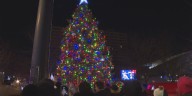 Lexington kicks off holiday season with Christmas tree and menorah lighting