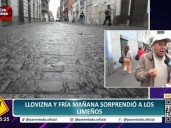 Lloviznas y frío en Lima continuarían hasta el 8 de diciembre, informa Senamhi