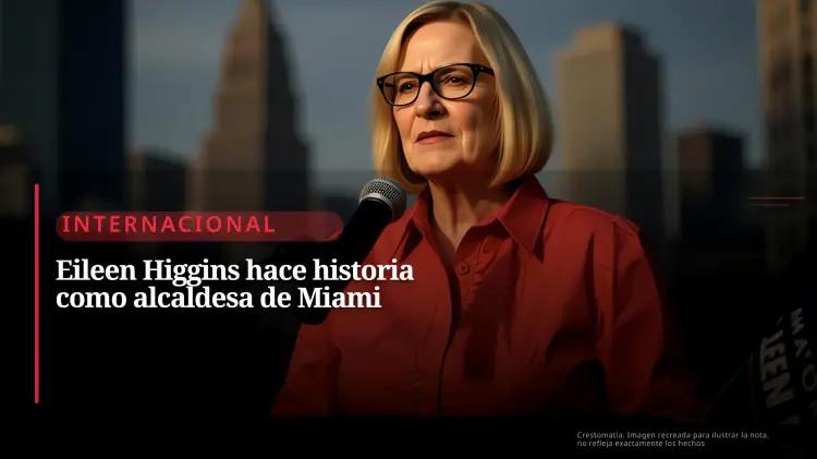 Eileen Higgins gana la alcaldía de Miami, rompiendo décadas de dominio republicano