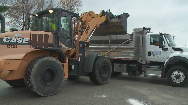 VDOT set to pretreat Virginia roads ahead of Friday's potential snowstorm, provides tips for motorists