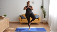 A yoga teacher says if you have joint pain and struggle to sit, try these three standing poses