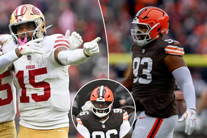 Browns' Shelby Harris blasts 49ers' Jauan Jennings after alleged taunting incident