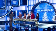 'Celebrity Family Feud': 'The Housemaid' Cast Shocked By Wrong Answers on Holiday Special (VIDEO)