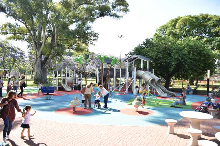 Parque El Salvador transformado, con una puesta en valor integral