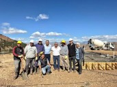 Huinganco avanza con la obra del Cristo Luz y se proyecta como nuevo destino de turismo religioso