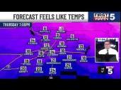 First Warn 5 Weather - Getting Ready for Coldest Air Since 2022