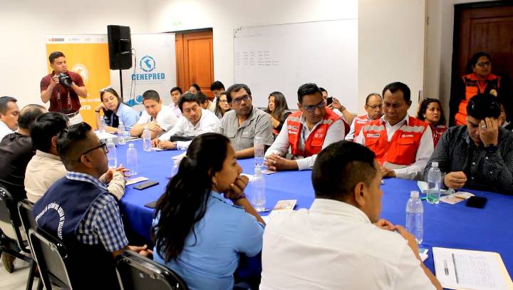 Piura: En el COER exponen alcances de recursos del FONDES para la mitigación de riesgos
