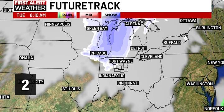 WATCH LIVE: Tracking rounds of unsettled weather through next week.