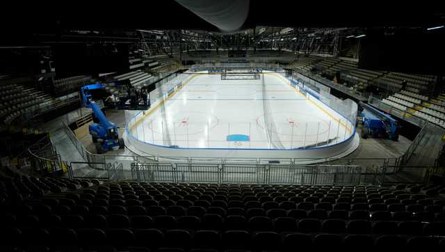 Hockey at the Winter Olympics will be played on shorter ice than NHL dimensions