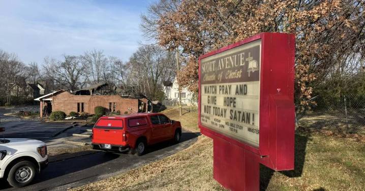 East Nashville church holds Sunday service after devastating fire destroys building