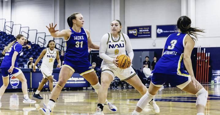 NAU women’s basketball falls to 1-9 with SDSU loss for worst start in 13 years